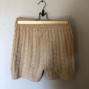 Sweater shorts